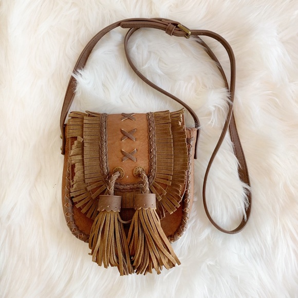 Steve Madden Tassel Crossbody Bag 